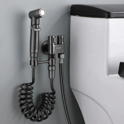 Bidet de Mano 2 en 1 de Acero Inoxidable: Ahorro y limpieza eficiente